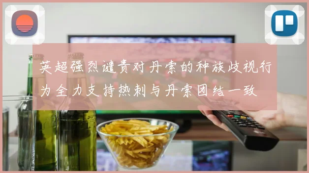 英超强烈谴责对丹索的种族歧视行为全力支持热刺与丹索团结一致